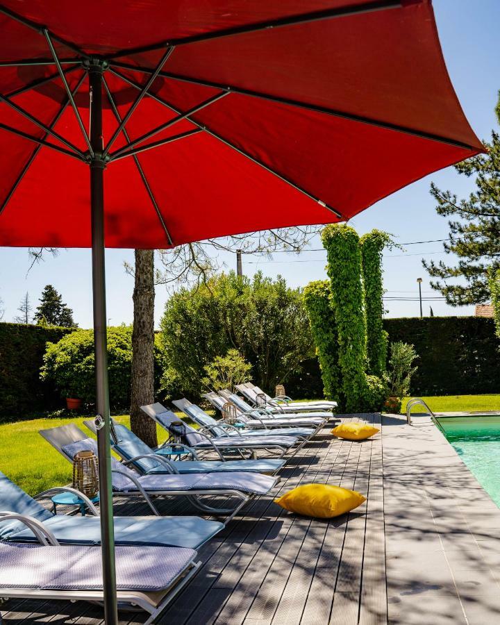 Le Safari Hotel Restaurant Carpentras Eksteriør billede